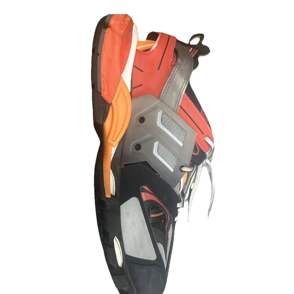 Balenciaga Track Runner Black and Red - Picture 8 of 9
